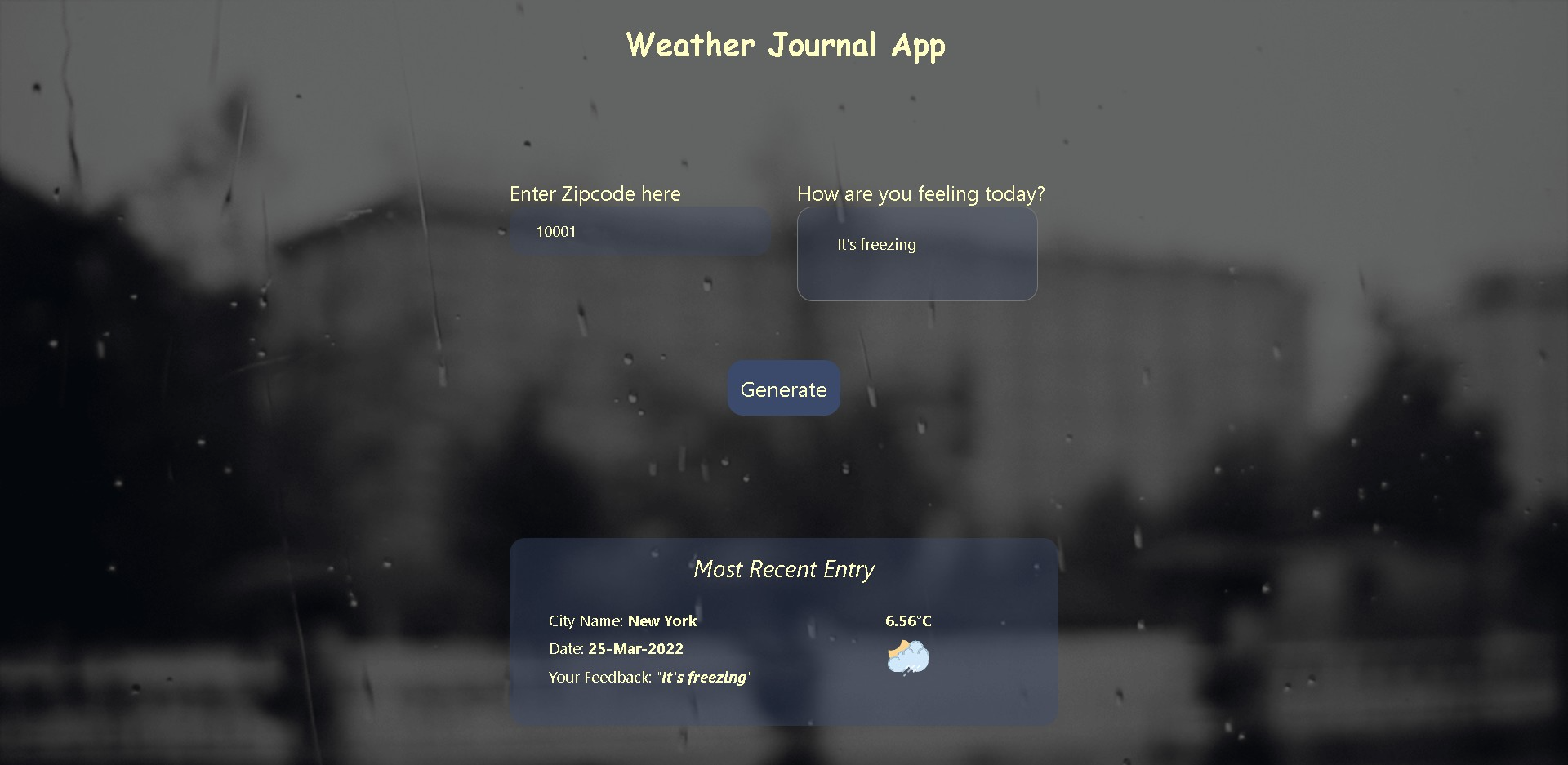 Weather App